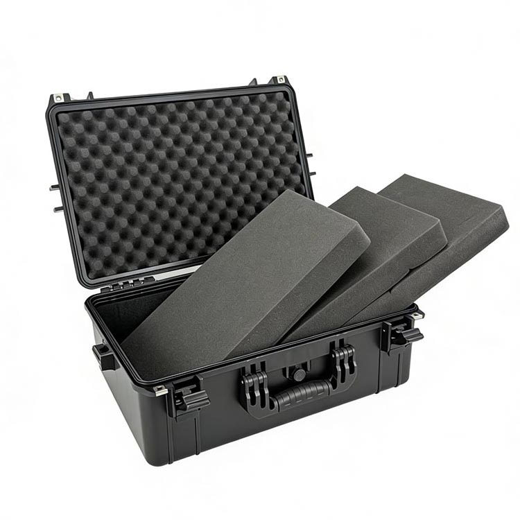 Inbyggd stötsäker hård svamplåda