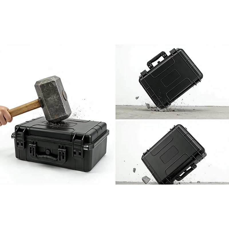 Hög slag- och falltålig hård box