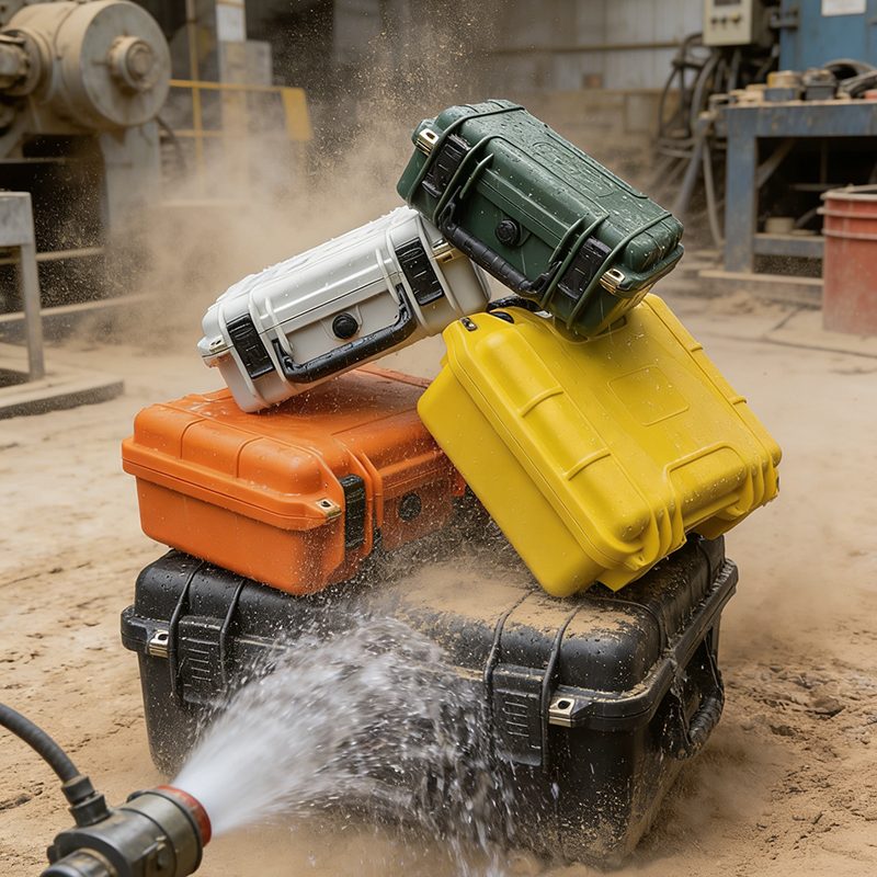 IP67 helt förseglad vattentät och dammtät hård låda