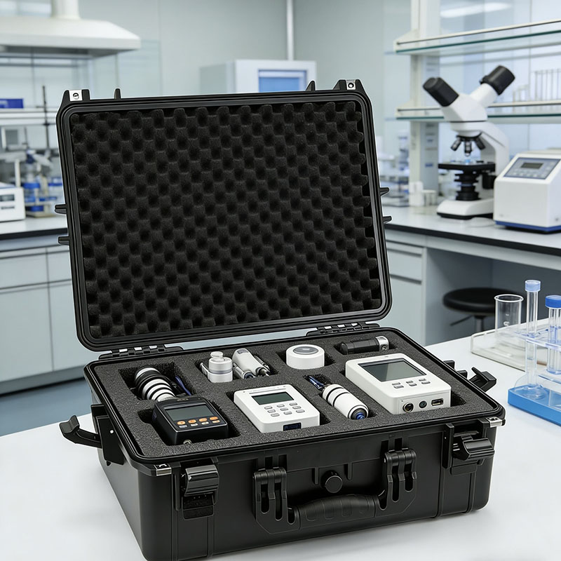 Skyddslåda för testutrustning